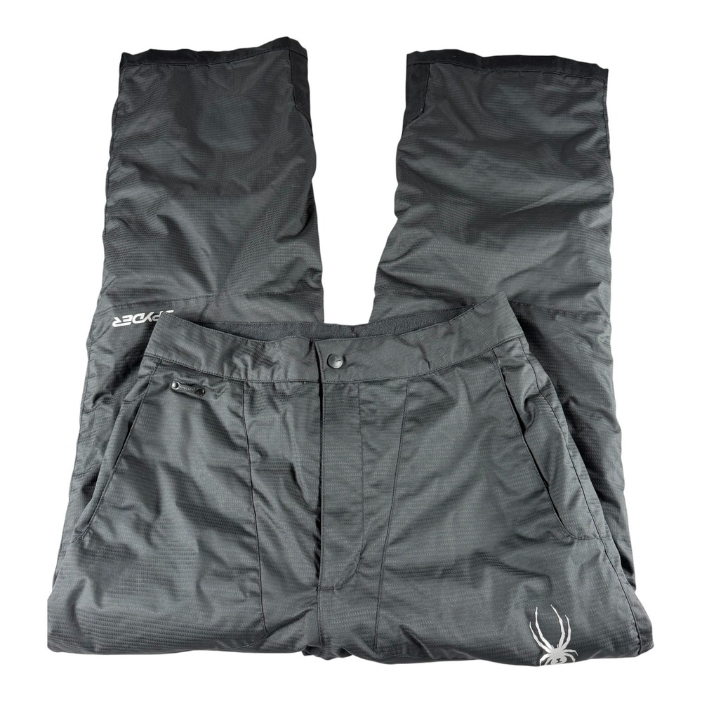 Spyder Kids Size 18 Black Insulated Ski Snow Pants Winter Snowboard F11 5068-11